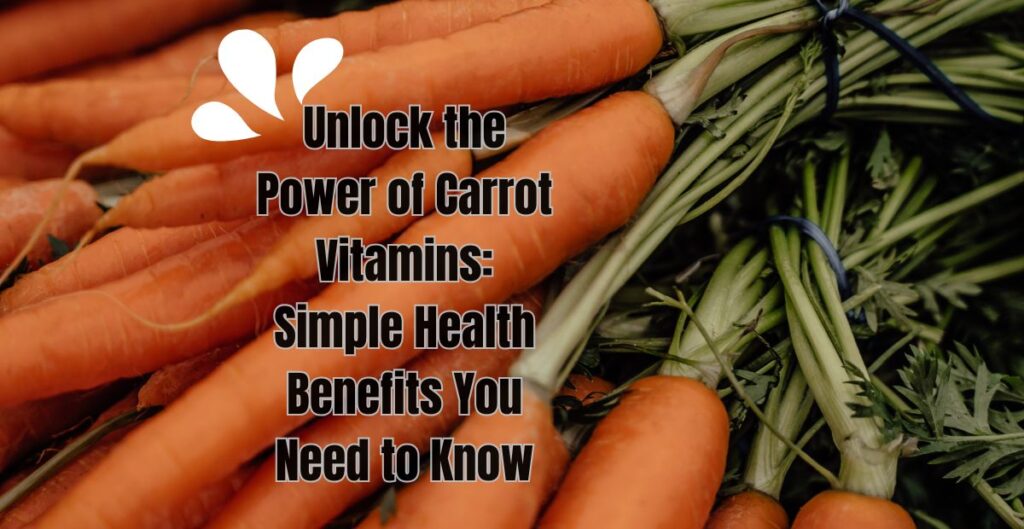 carrot vitamins